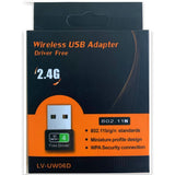 ADAPTADOR WIFI LV-UW06D